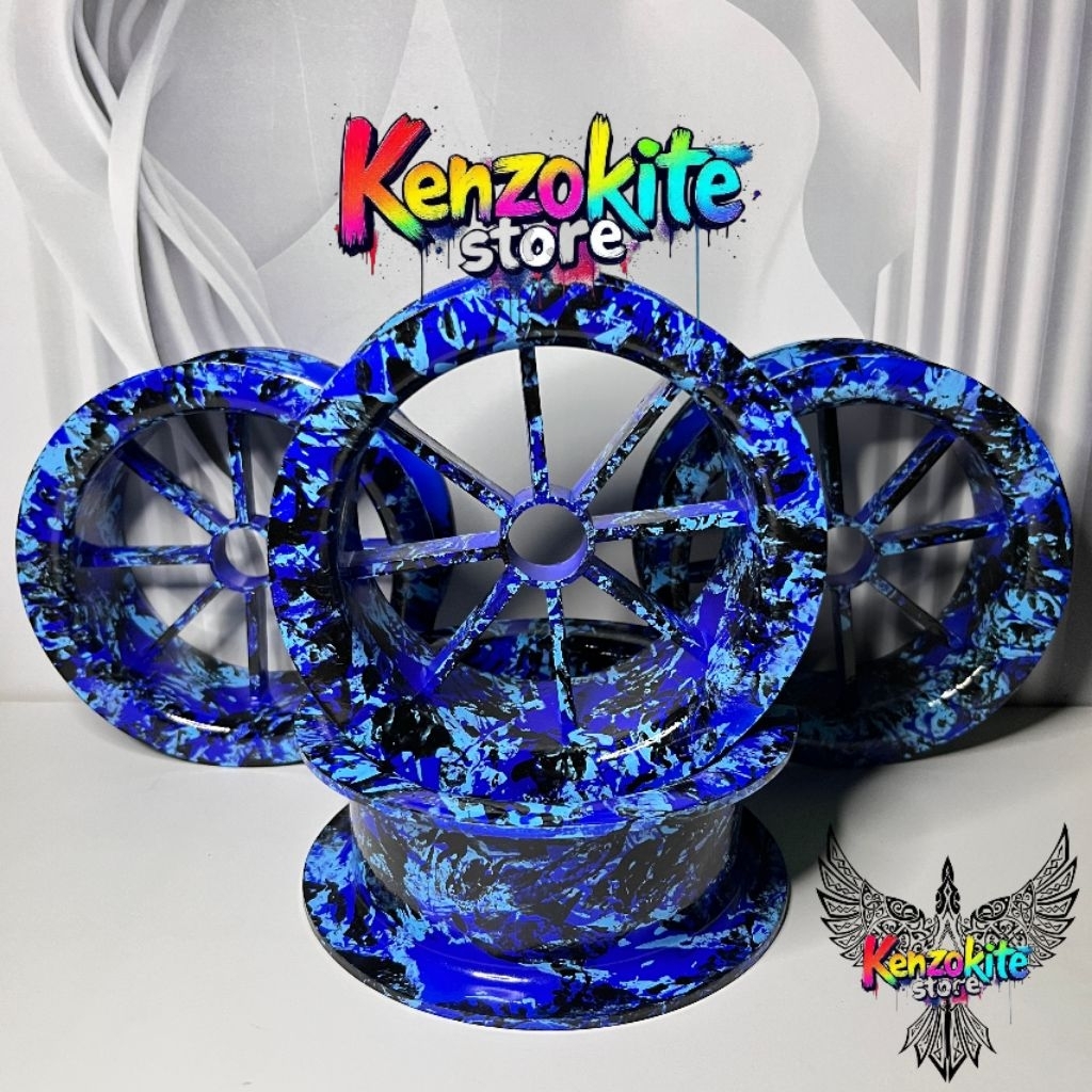 Bladu Layangan Model Brazil / Bahan Tebal 3,7mm / Ukuran 4inch