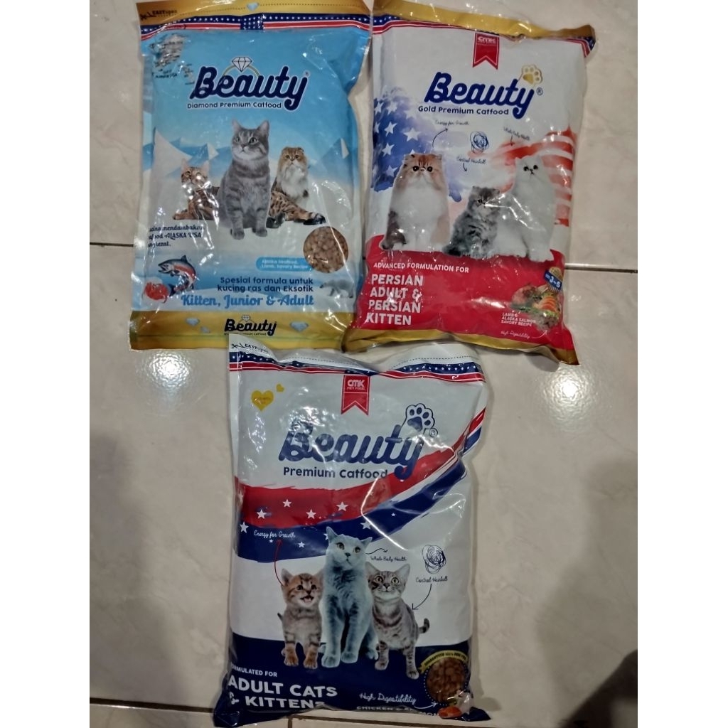 Beauty dry food kucing