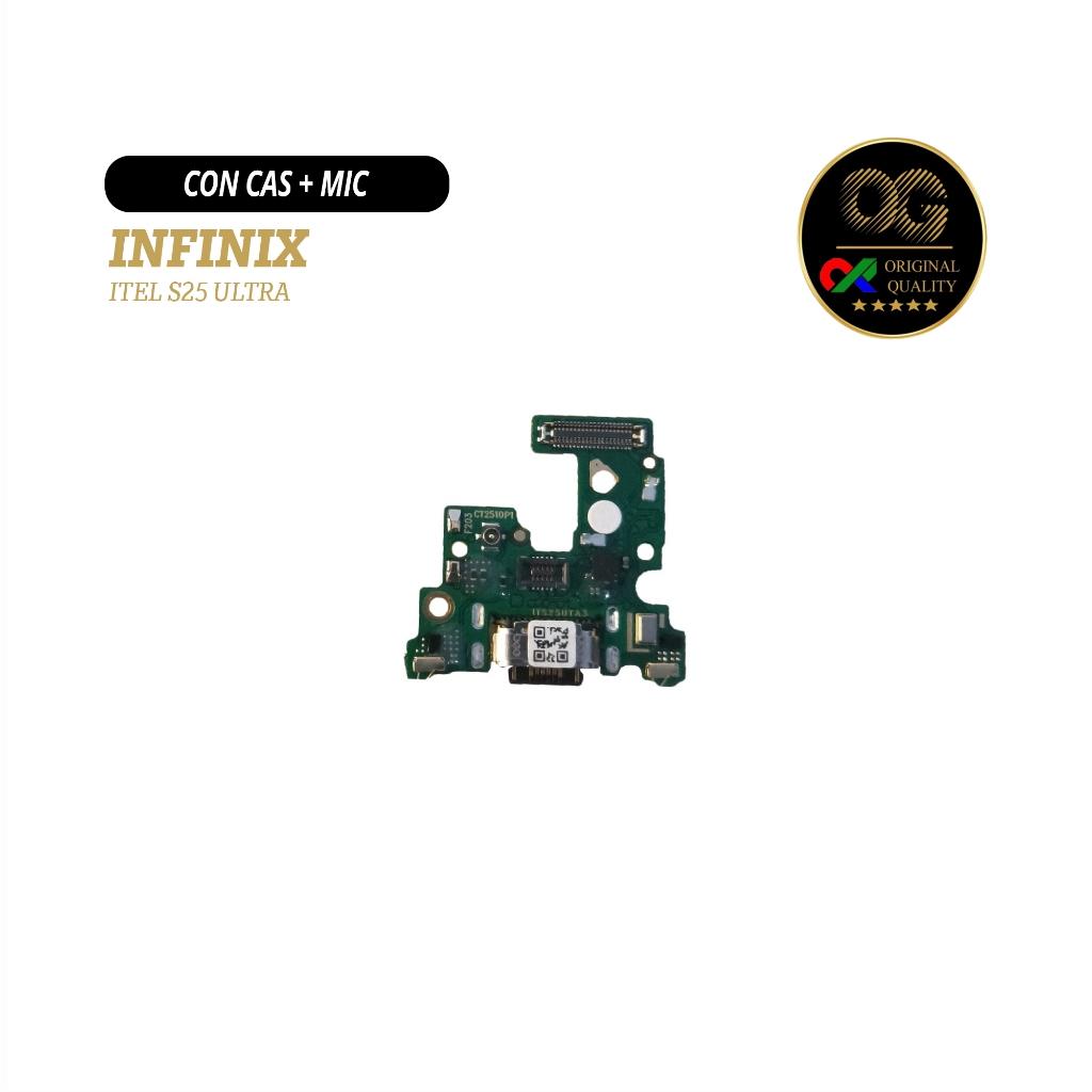 FLEXIBLE CON CAS + MIC INFINIX ITEL S25 ULTRA