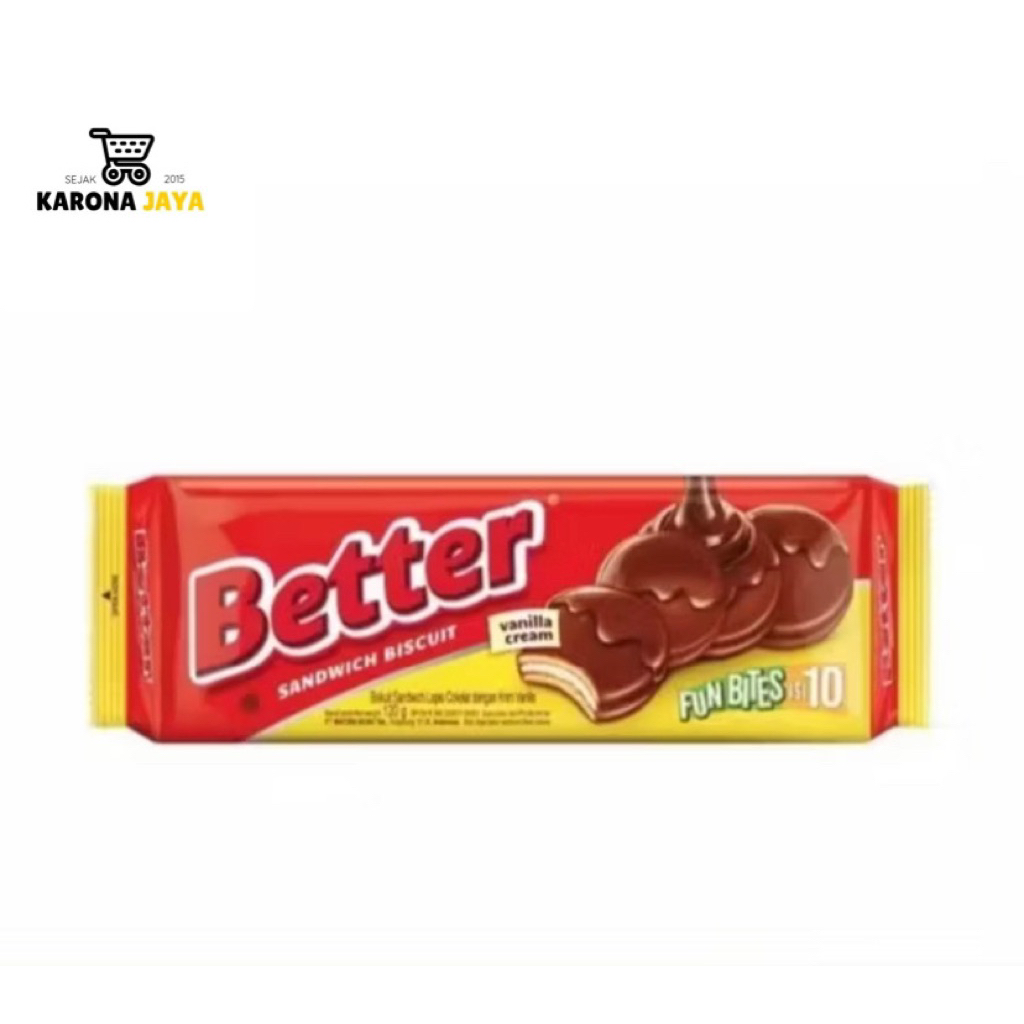 Biskuit Better Fun Bites Isi 10