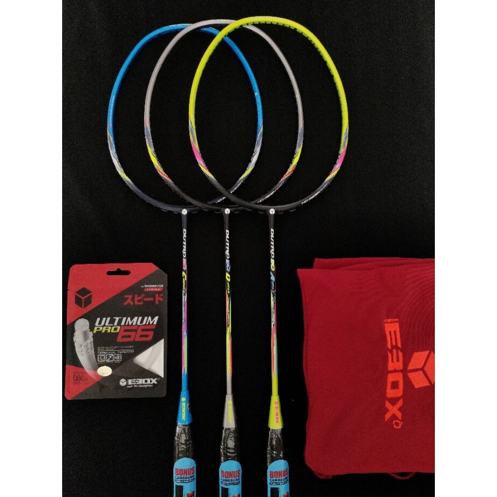 RAKET BADMINTON EBOX DUTRO 30  II ALPHA/CYGNUS/DELTA  100% ORIGINAL PRODUK