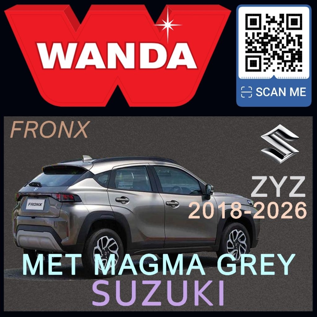 Cat Wanda Suzuki Metallic Magma Grey ZYZ