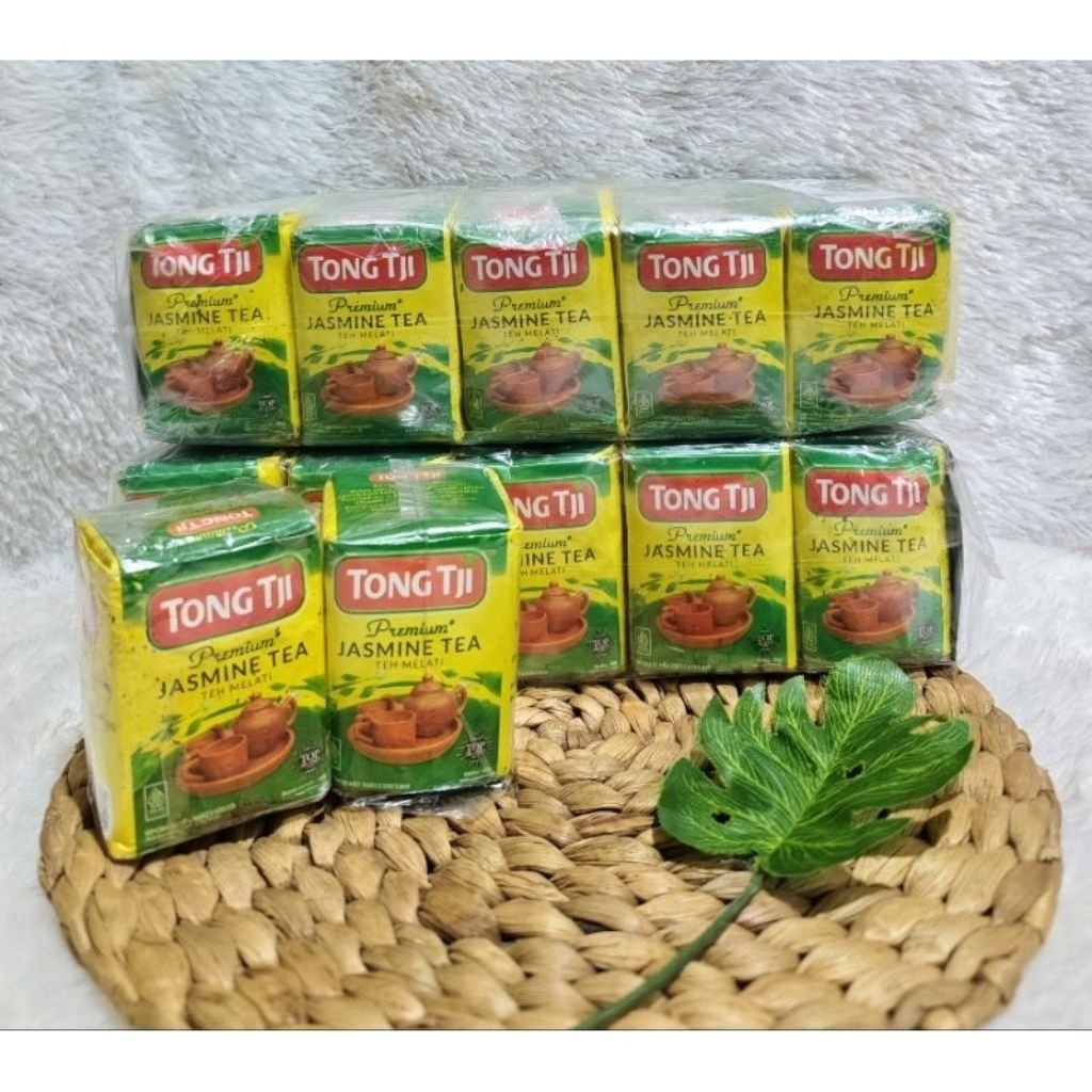 Teh tong tji Melati Tubruk 40gr - Rasa Segar, Kualitas Premium, Cocok untuk Teh Tubruk