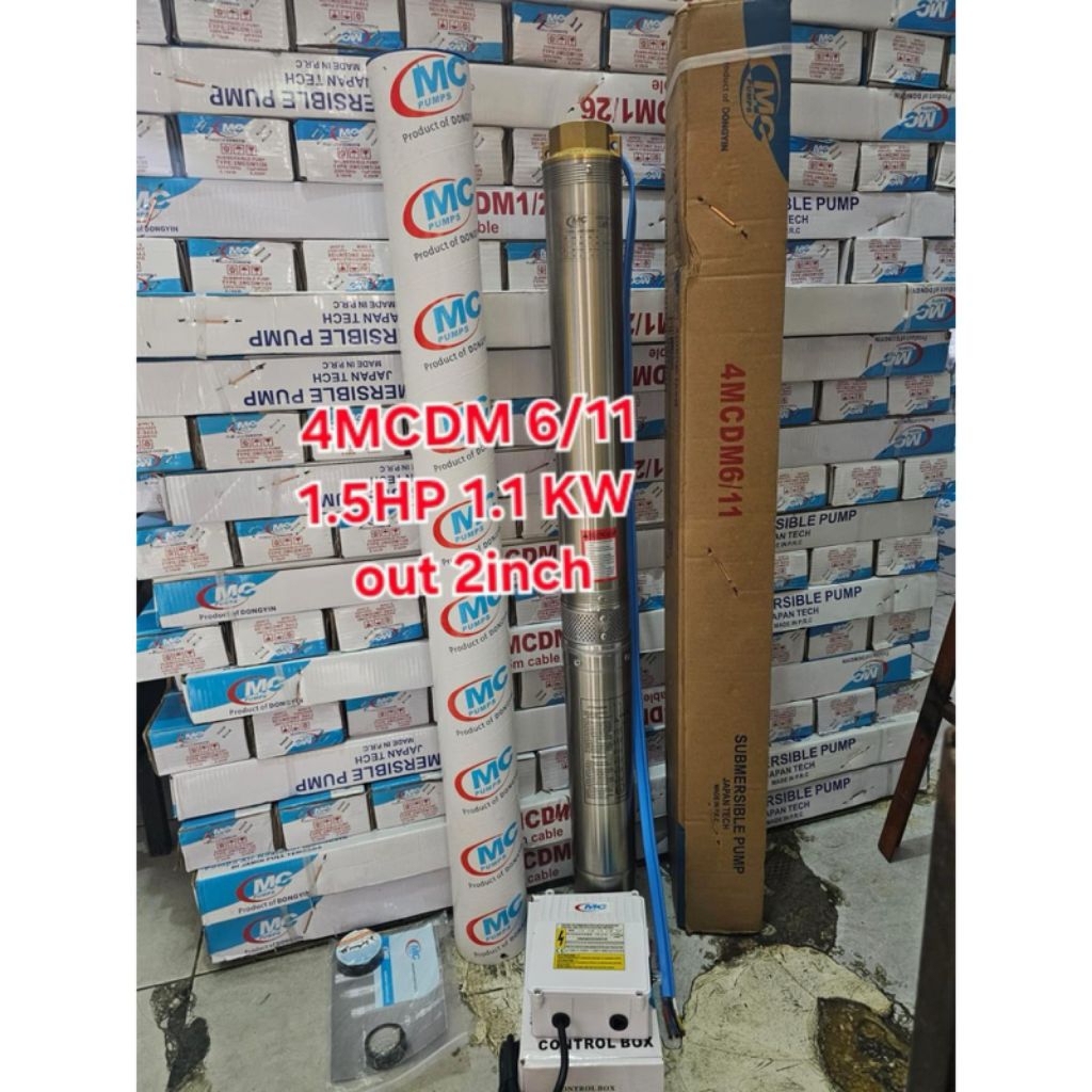 Pompa Satelit 4” MC Pump 1.5HP (6-11) Output 2”
