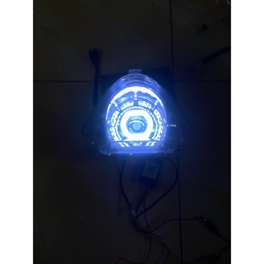 CUSTOM LAMPU STOP RGB JUPITER MX 135 LAMA MX OLD PLUS ALIS RUNING