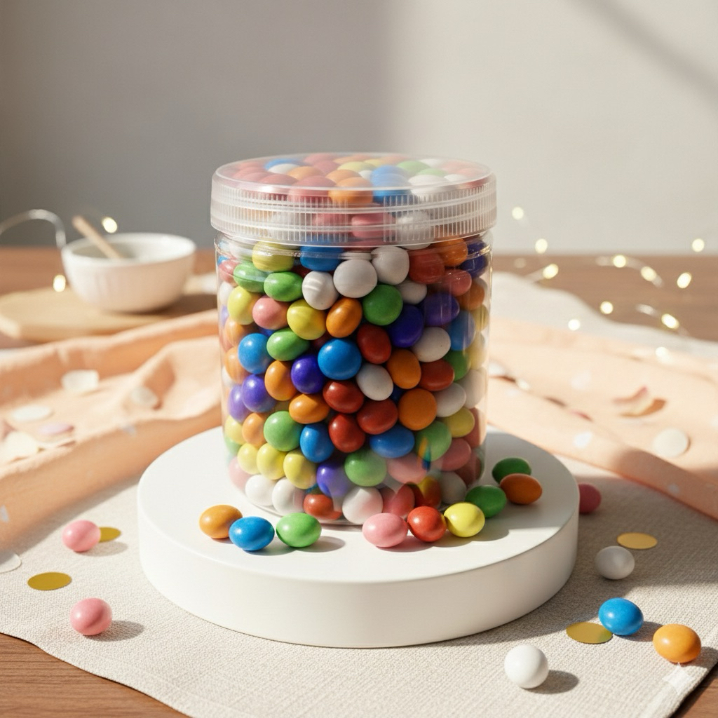BOLA BOLA PELANGI TOPLES biskuit kue kering pelangi camilan jadul kiloan berat 250gram toples tabung