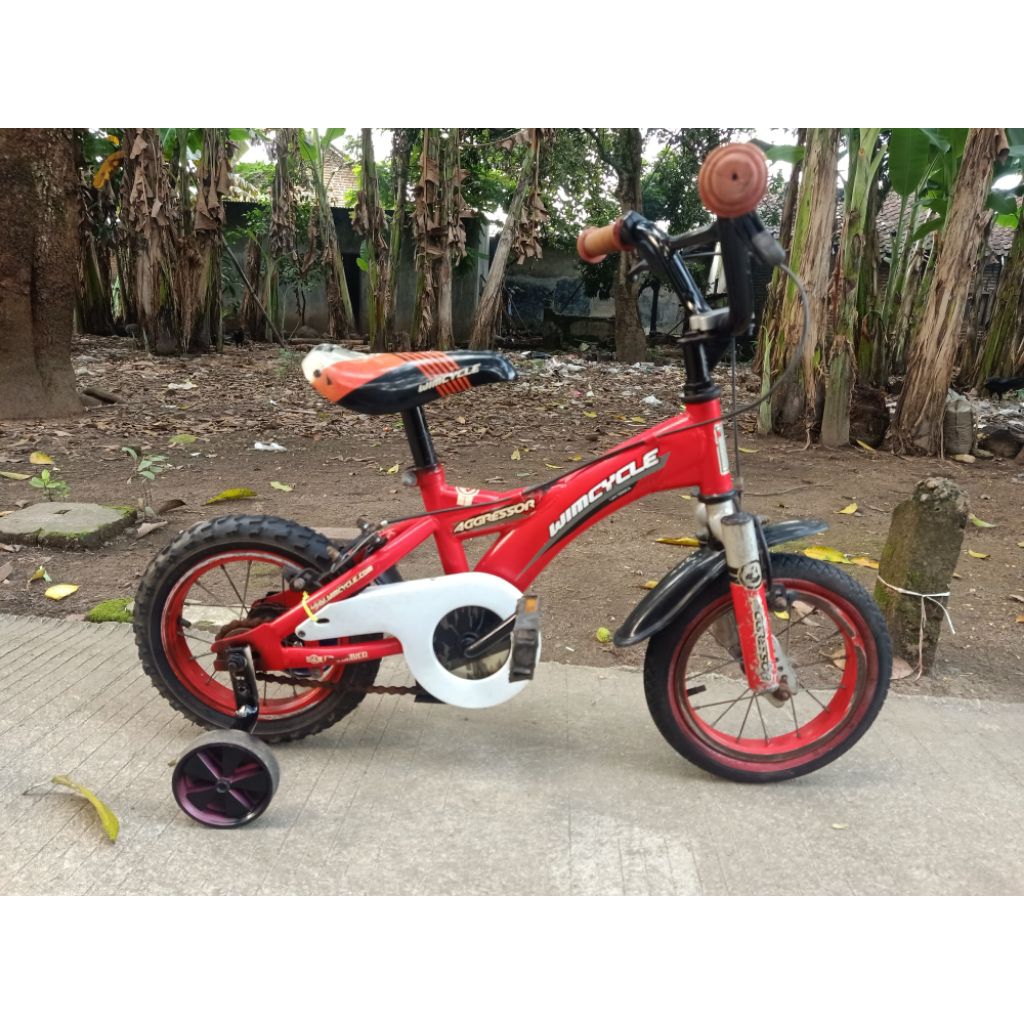 SEPEDA ANAK UKURAN 12 SEKEN