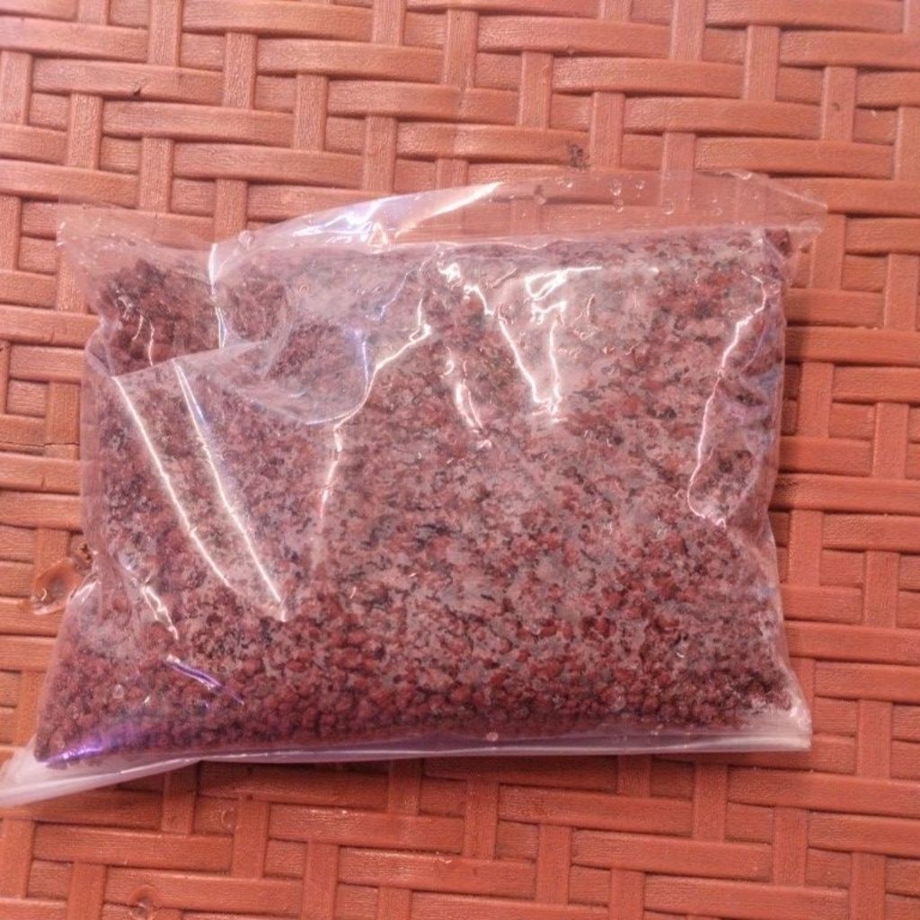 pasir malang merah asesoris aquarium