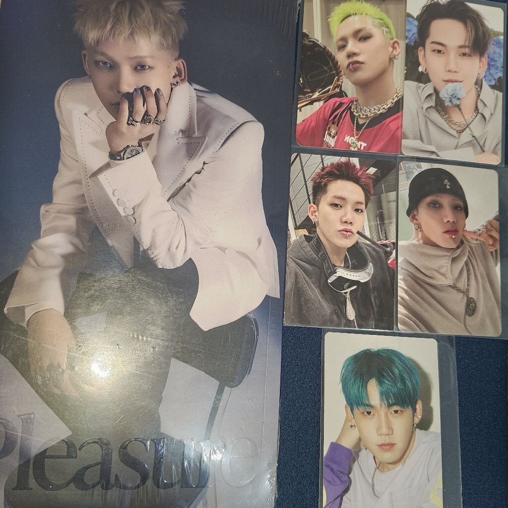[LANGSUNG KIRIM] WTS AAB PC HYUNSUK TREASURE OFFICIAL PLEASURE ALBUM SEALED REBOOT FANSIGN IN JAKART