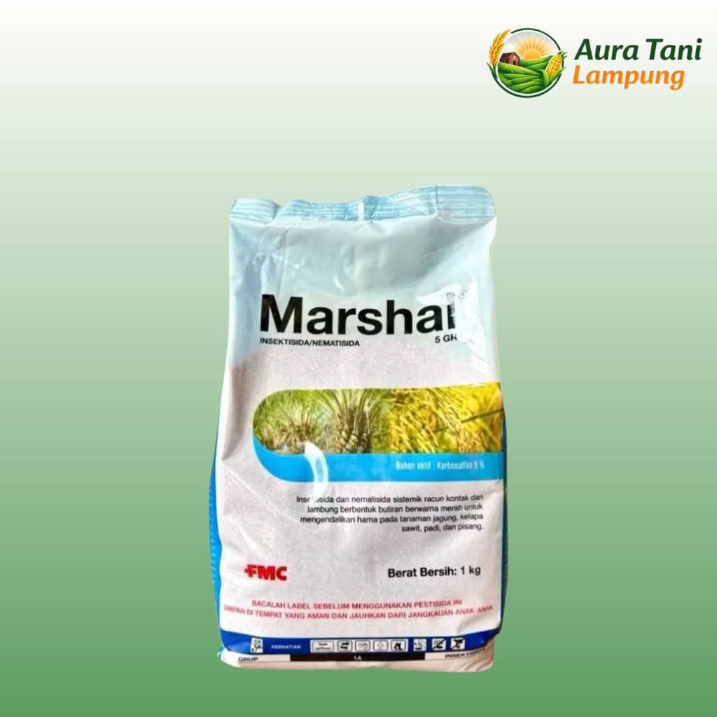 Insektisida MARSHAL 5Gr Kemasan 1 Kg - Nemtisisa Marshal 5 Gr Pembasmi Hama Pada Tanaman