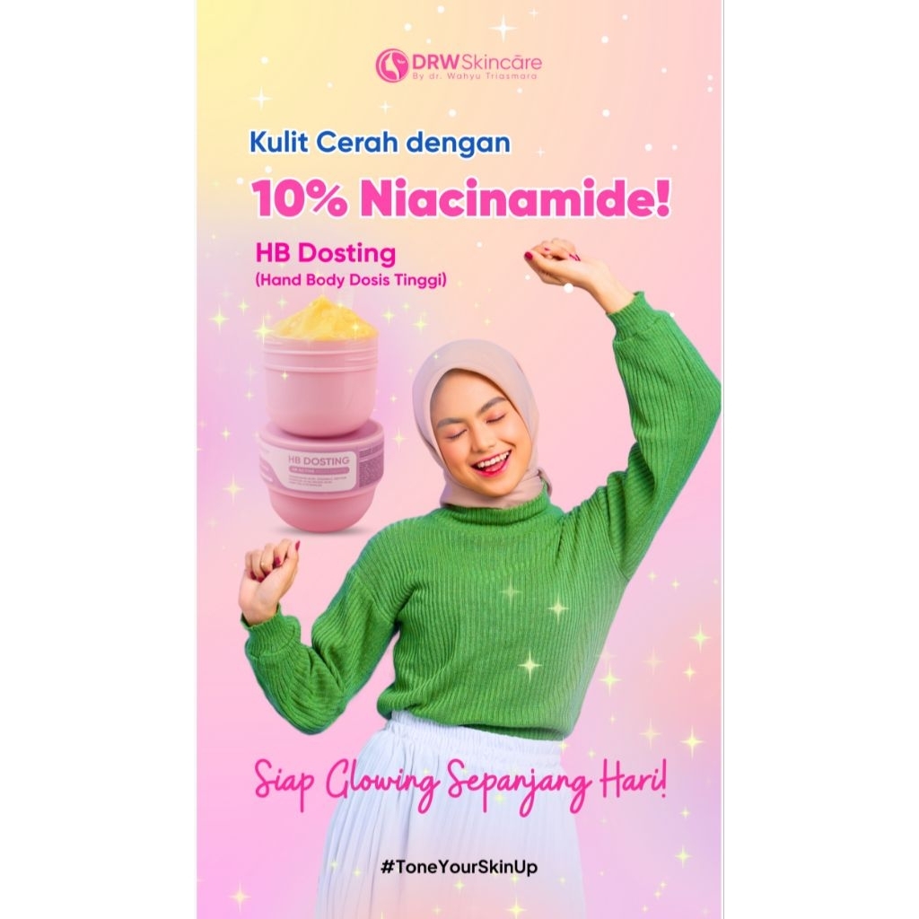 Lotion Malam Drwskincare/ Hb Dosting Drwskincare