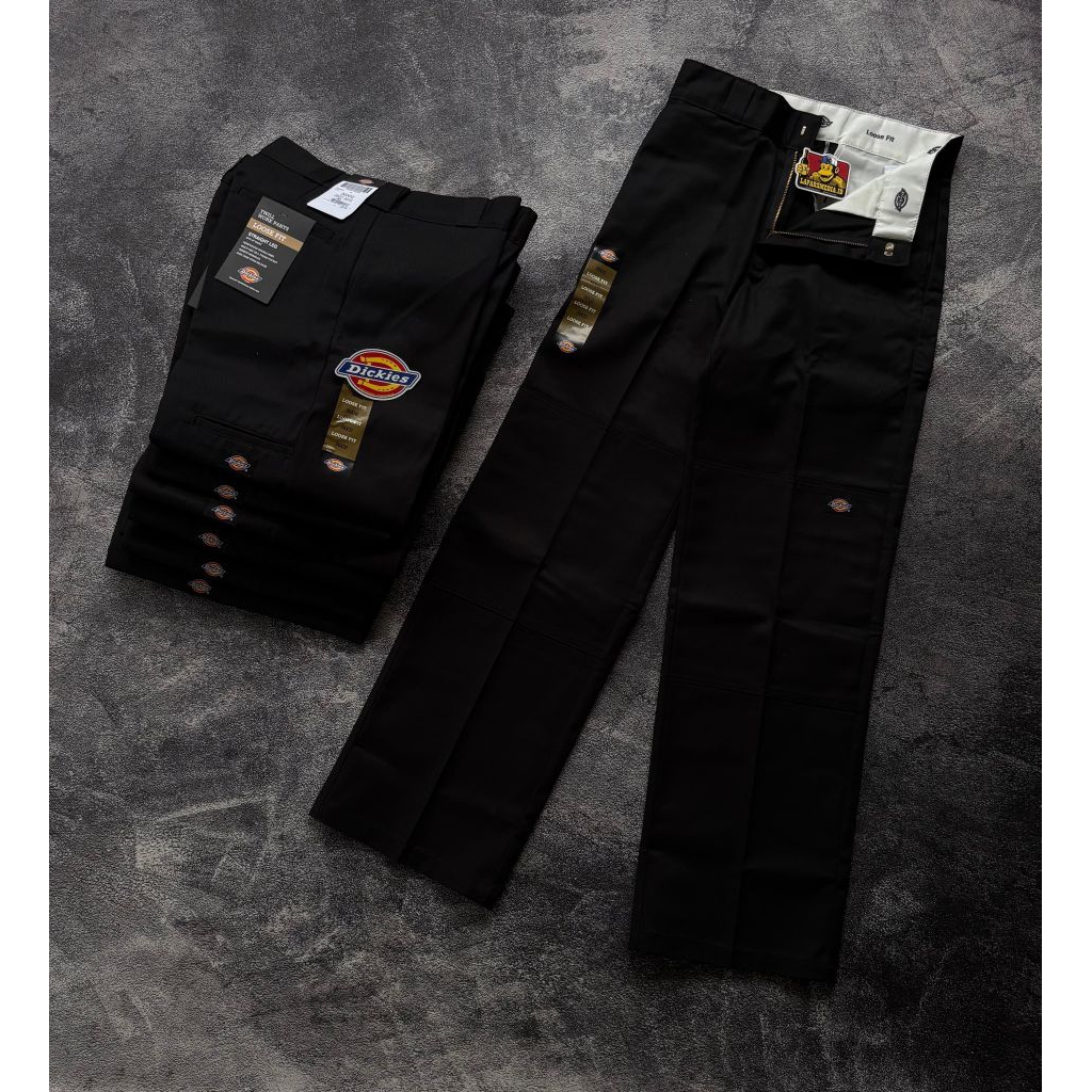 dickies* long pants double knee black
