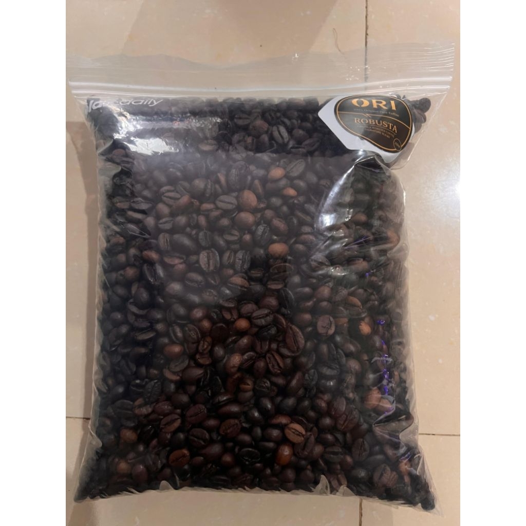 Biji Kopi Robusta 1kg
