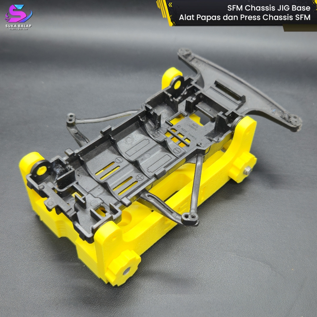 SFM Chassis JIG Base Table Milling Ragum Meja Geser Proxxon - Press Chassis SFM Tamiya 95239