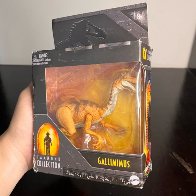 Hammond Collection Jurassic Park - Gallimimus (Damage Box)