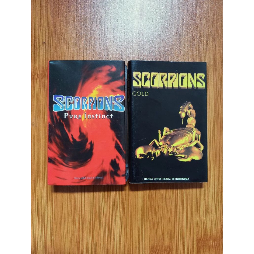 Kaset Scorpions - Pure instinct / Gold (Sepaket)