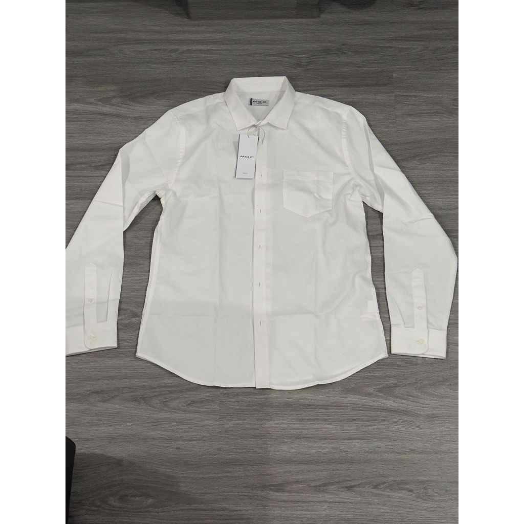 Kemeja putih Manzone Baru pria