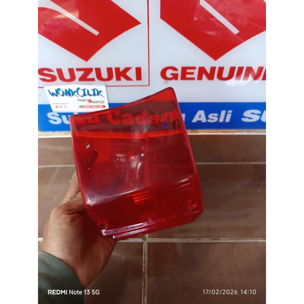 mika lampu belakang mika stoplamp vespa super print