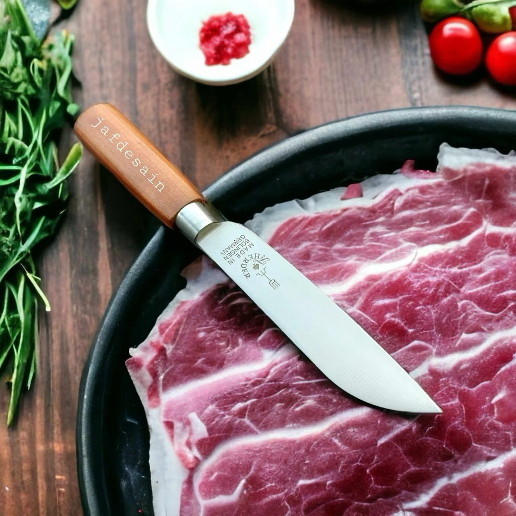 Pisau Daging Cap Garpu Original Herder Solingen Germani
