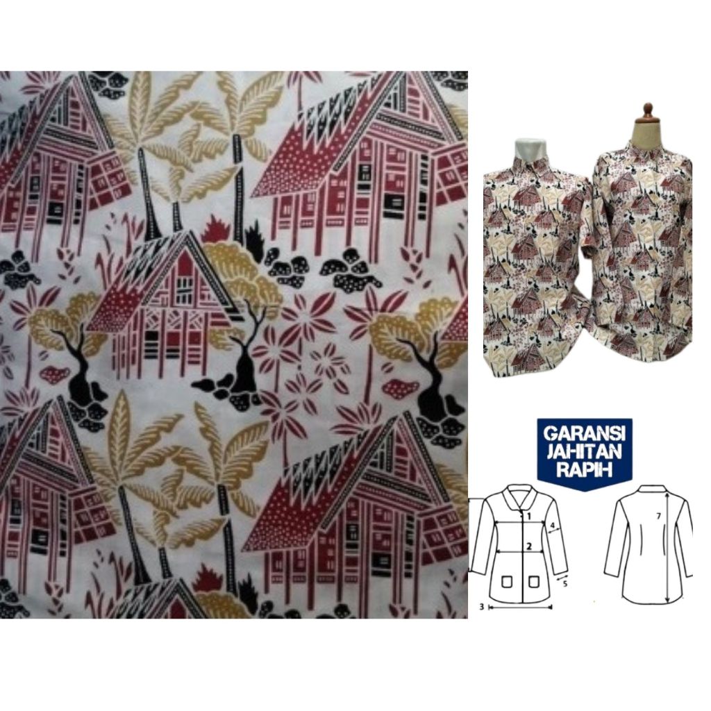 Baju Batik Urug Bogor /Seragam Urug/Kampung Urug Bogor