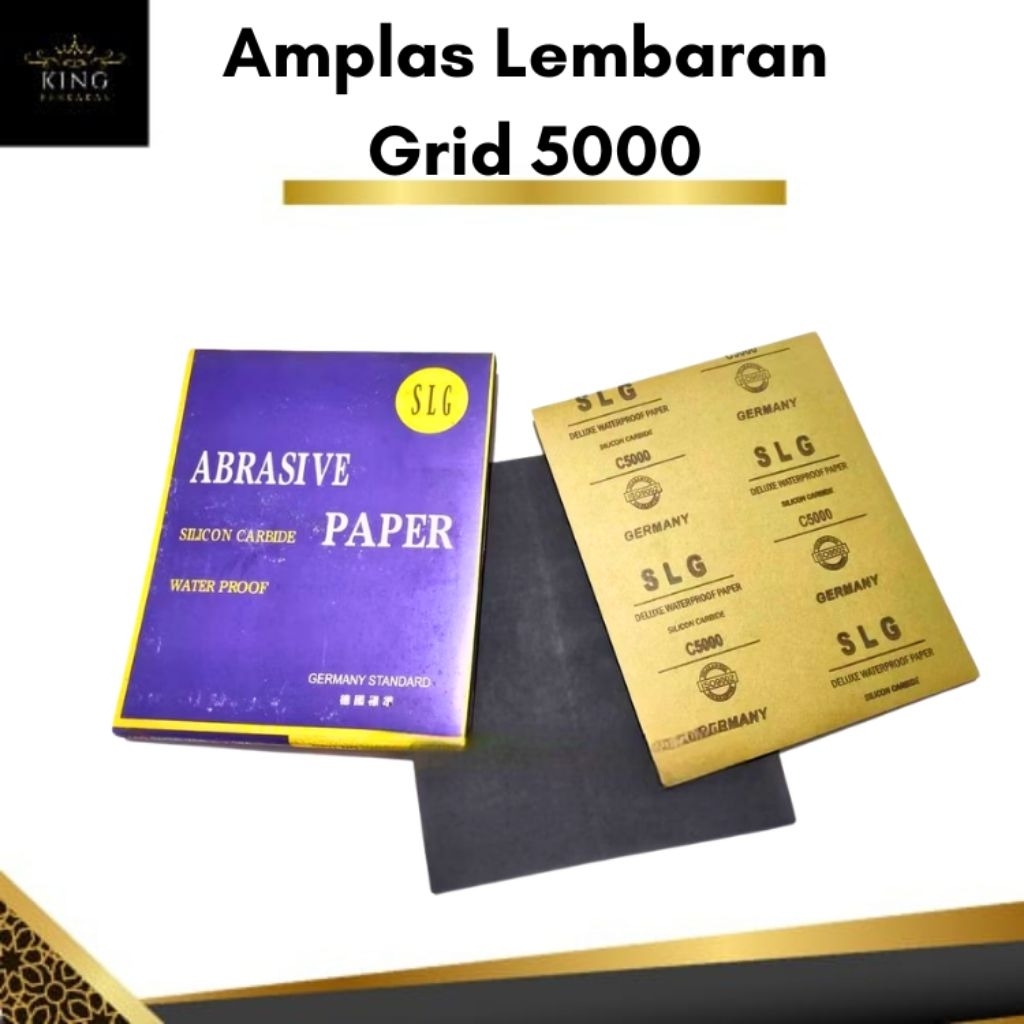 Amplas Duco / Abrasive Paper SLG Waterproof #5000 GERMANY STANDARD