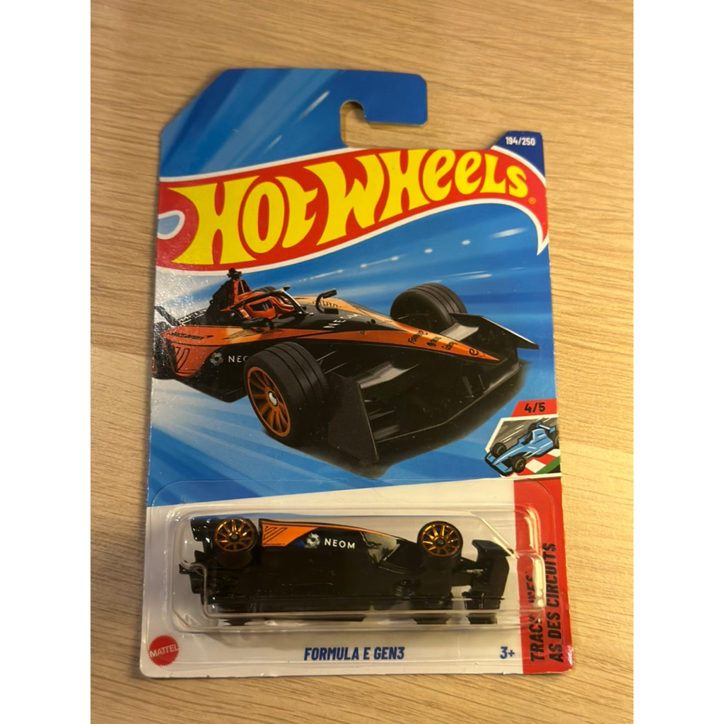Hotwheels Formula E Gen3