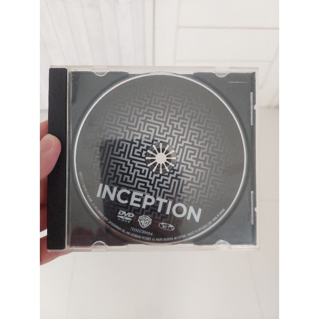 dvd original preloved film inception christopher nolan leonardo di caprio teks indonesia ( baca desk
