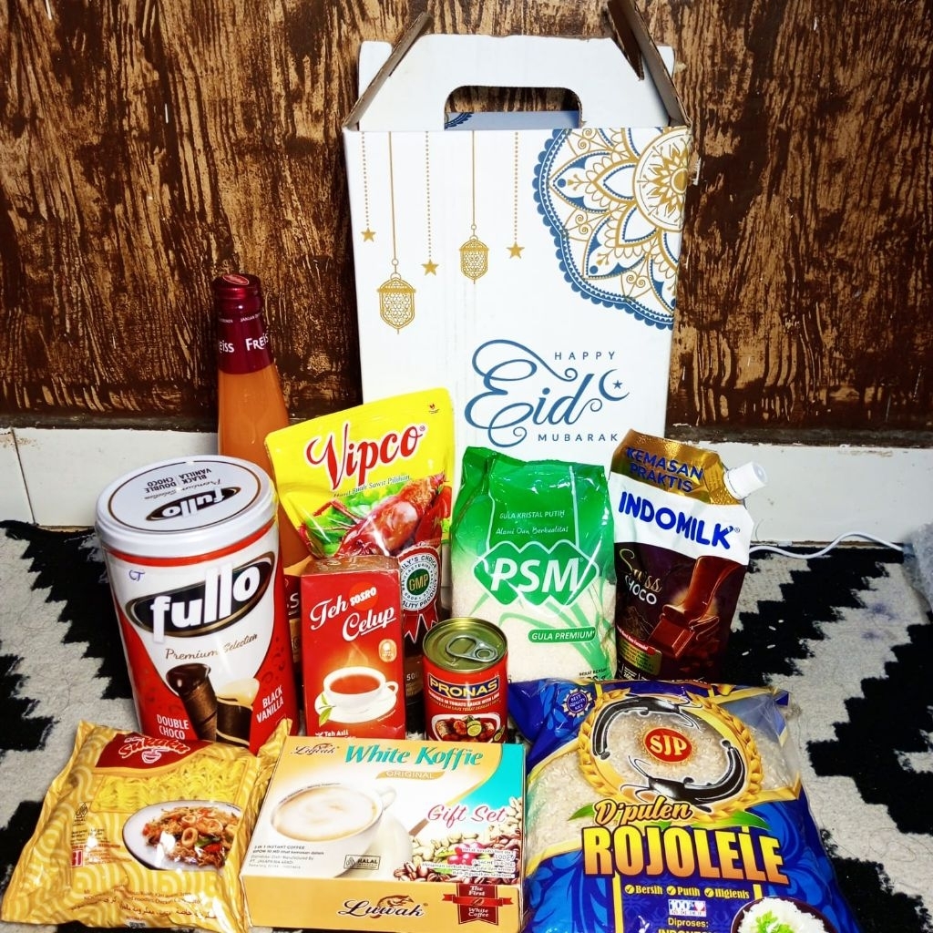 PARCEL SEMBAKO PREMIUM BOX / PAKET SEMBAKO BOX / PAKET HARI RAYA / SOUVENIR LEBARAN / HAMPERS