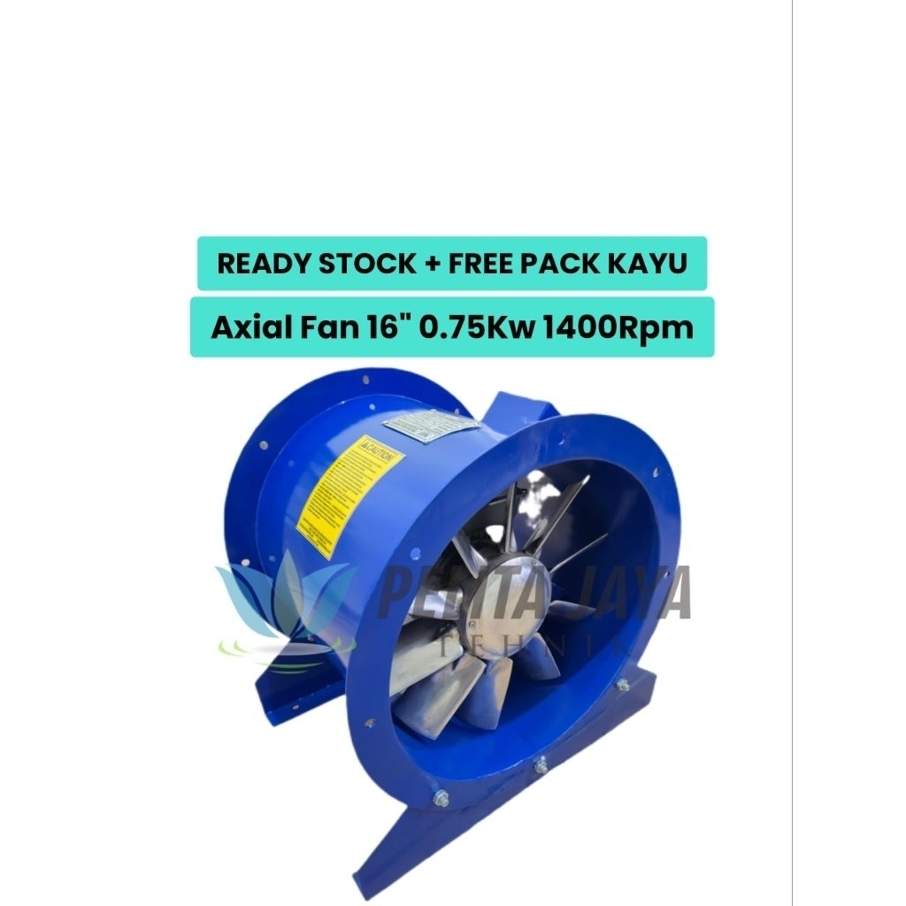 Axial Fan 16 Inch 0.75Kw 220Volt 1400Rpm - Blower Axial Fan 16"