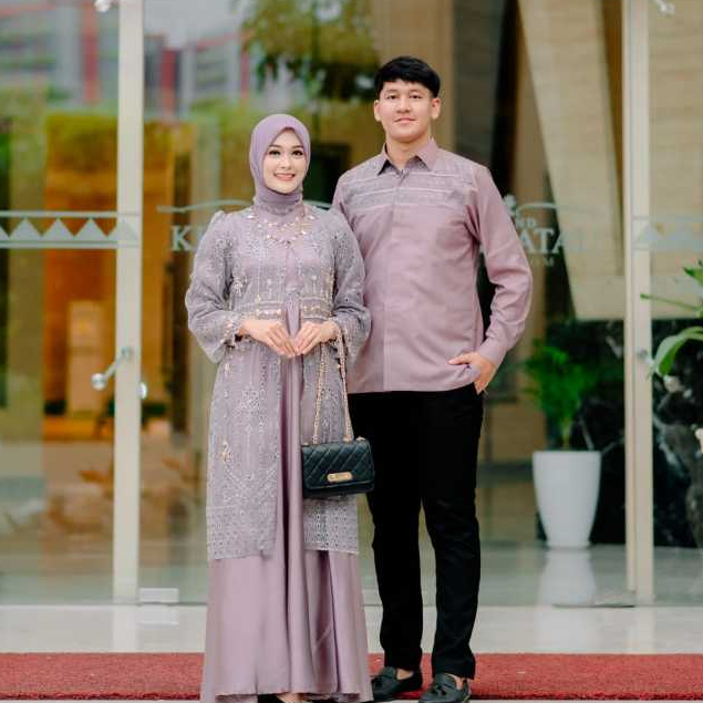 Dress Gaun Busana Zafaran Series Nuo Lambra