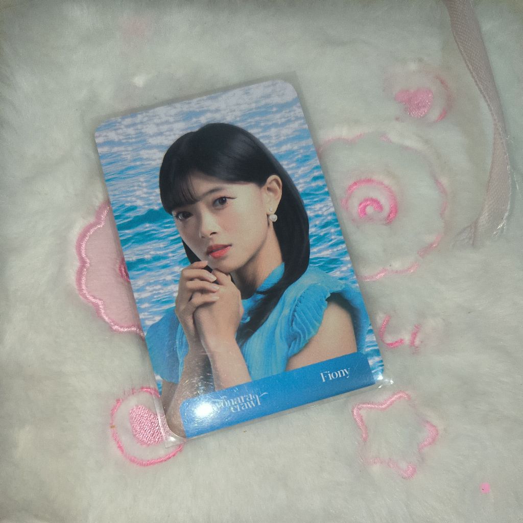 photocard fiony sayonara crawl official