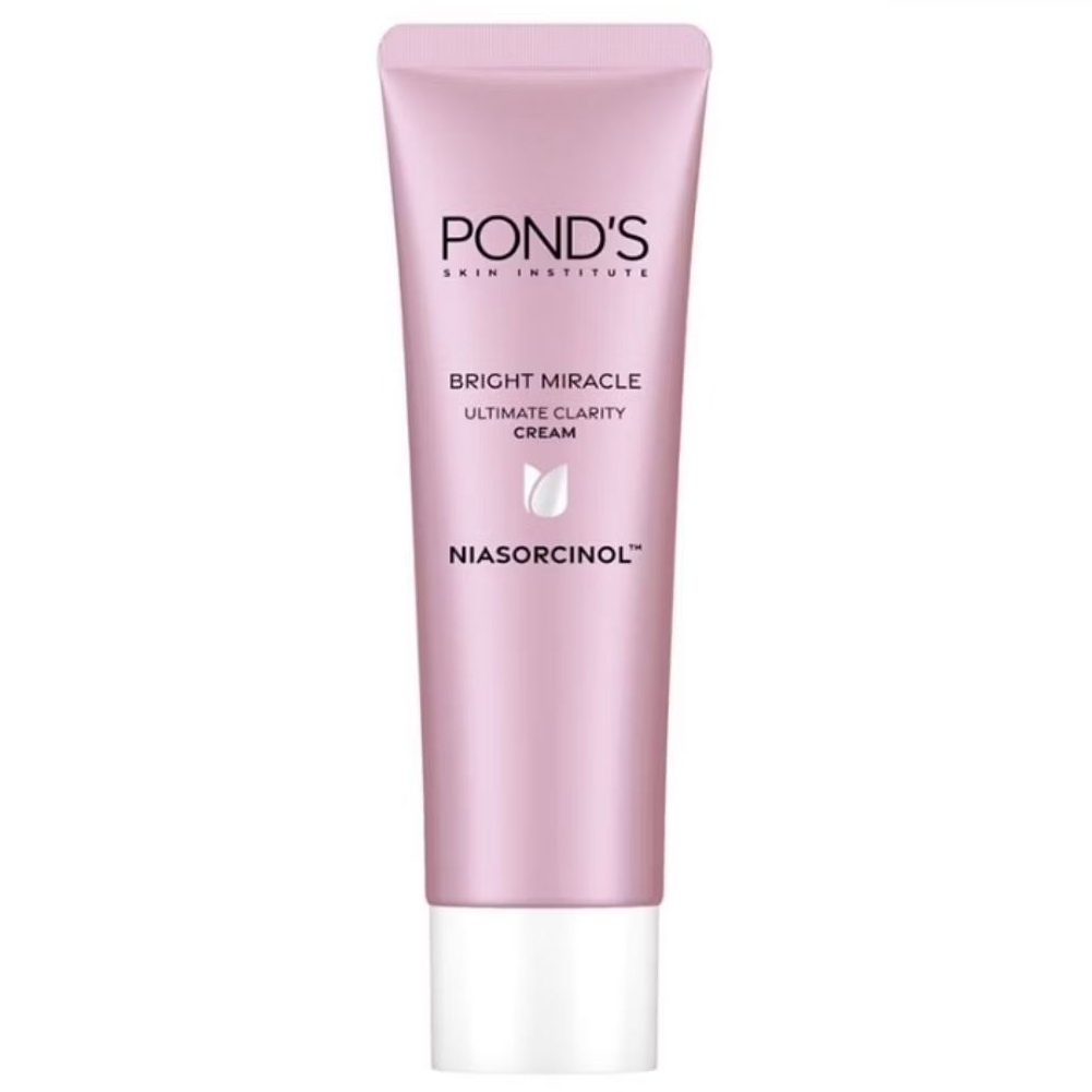 Ponds Bright Miracle Cream Pagi Pelembab Wajah Niasorcinol 20 g