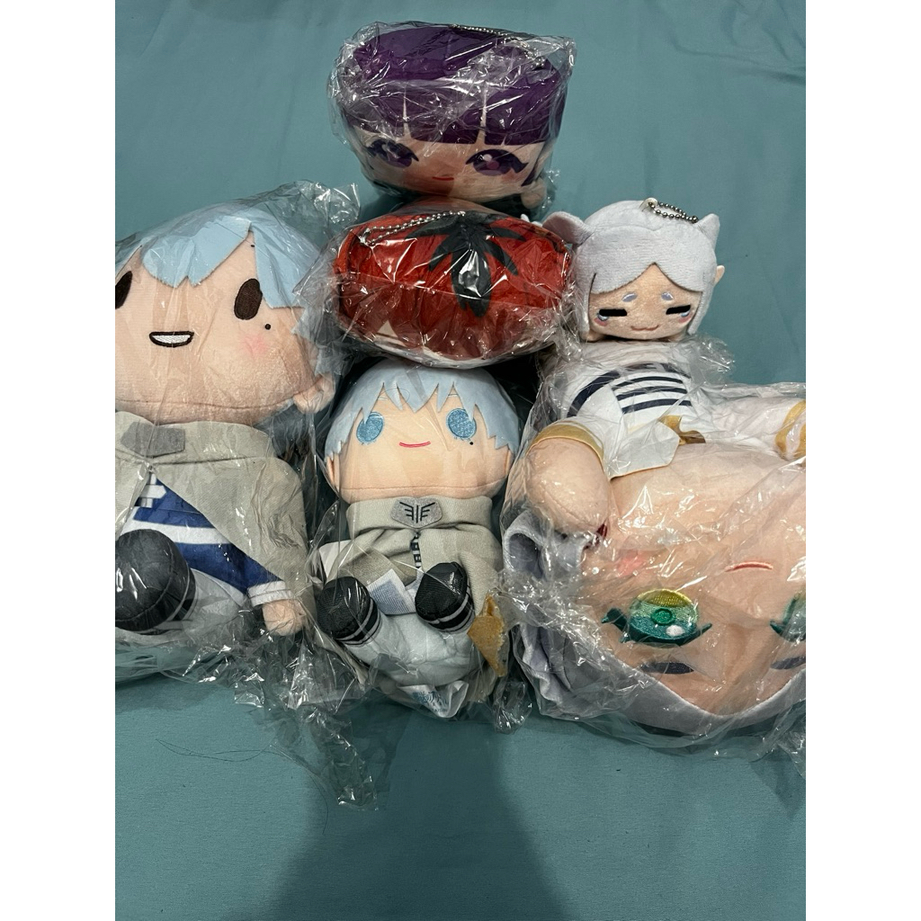 [FRIEREN] READY OFFICIAL Boneka Plush Duduk Anime Himmel Frieren Fern Stark Sousou no Frieren