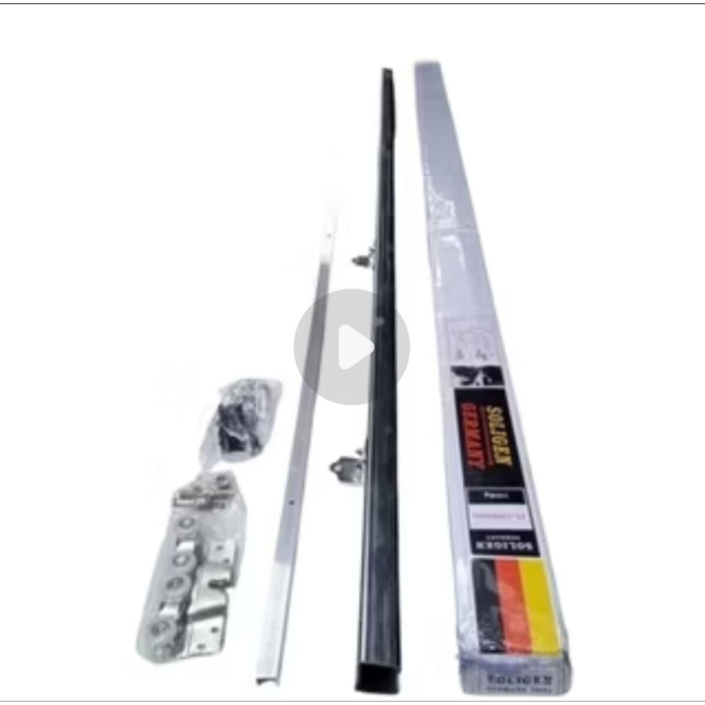 Jalur Rel J3 Pintu Geser Dorong Sliding Door Soligen Stainless 180 cm 180cm