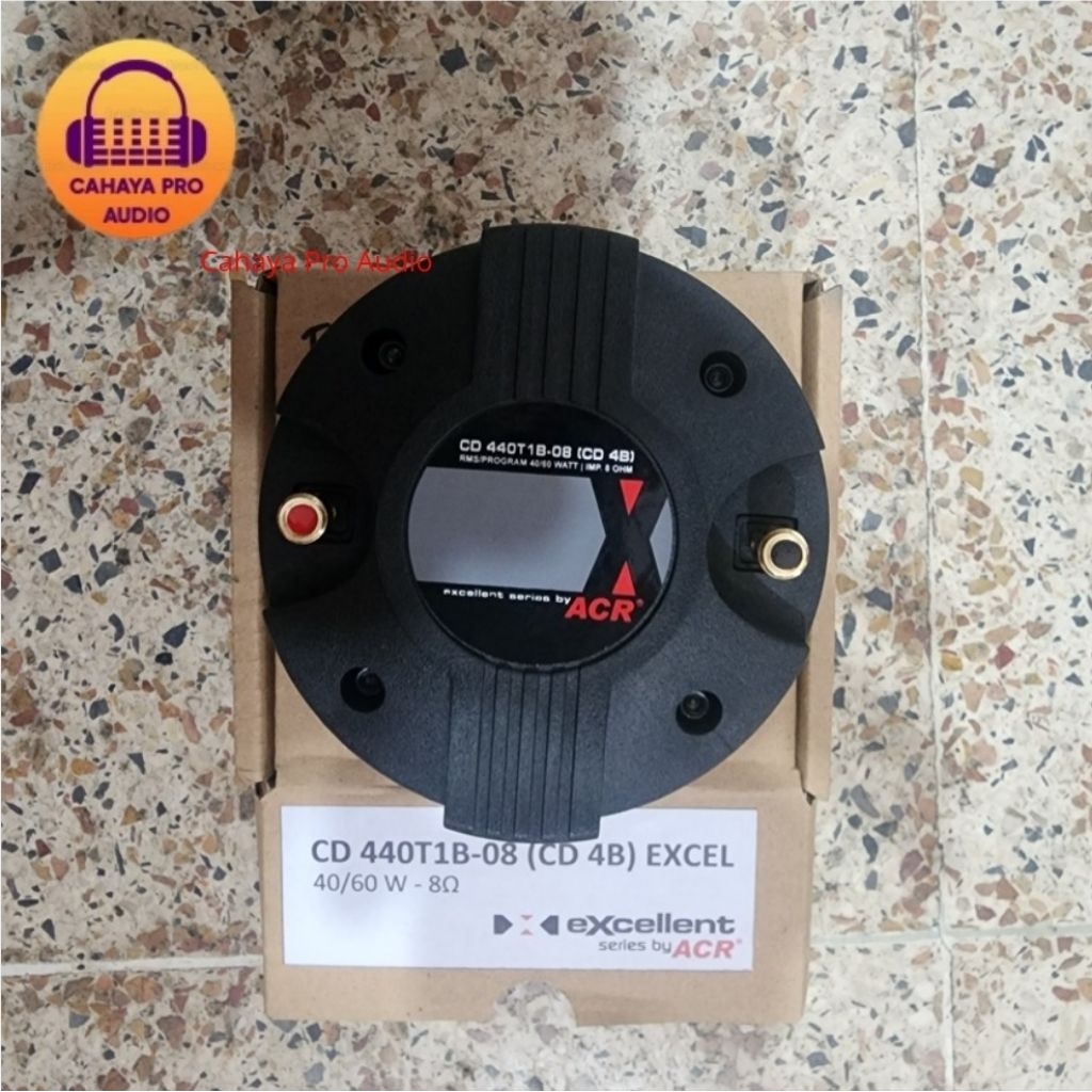 Driver Tweeter Compressor Driver Tweeter Excellent ACR CD440T1B-08 CD4B Excel