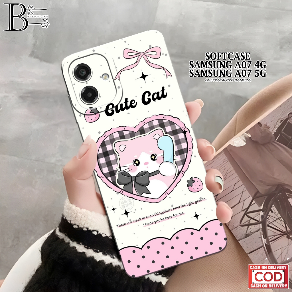 Case Samsung A07 5G 2026 Terbaru - Fashion Case Lucu - Casing Samsung A07 5G 2026 - Silikon Pro Came