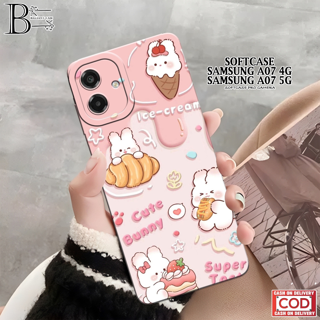Case Samsung A07 5G 2026 Terbaru - Fashion Case Lucu - Casing Samsung A07 5G 2026 - Silikon Pro Came