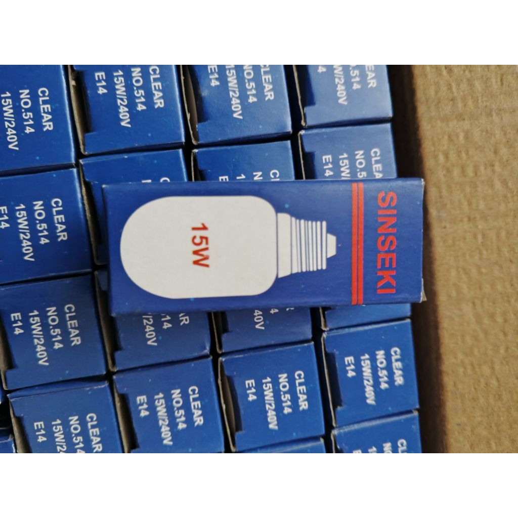 Lampu Bohlam kulkas Toshiba E14 15watt