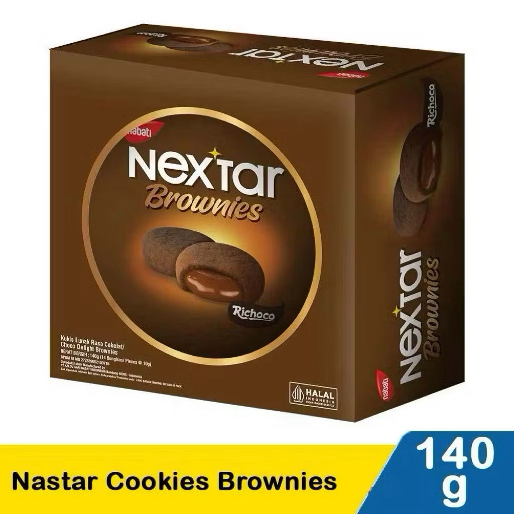 NEXTAR COKLAT BROWNIS KALENG 140gr
