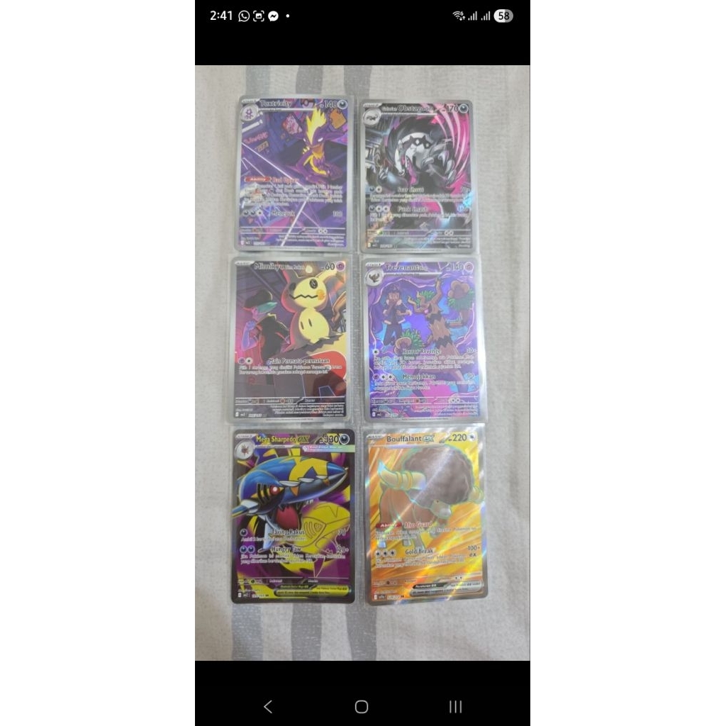 kartu pokemon pesanan bro zidane