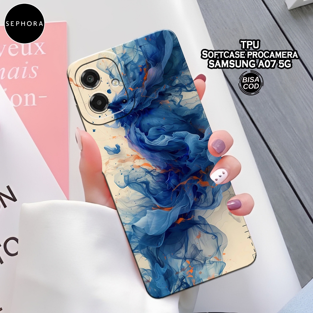 Case Samsung A07 5G 2026 Terbaru - Fashion Case Abstrak  - Softcase Samsung A07 5G 2026 - Case Pro C