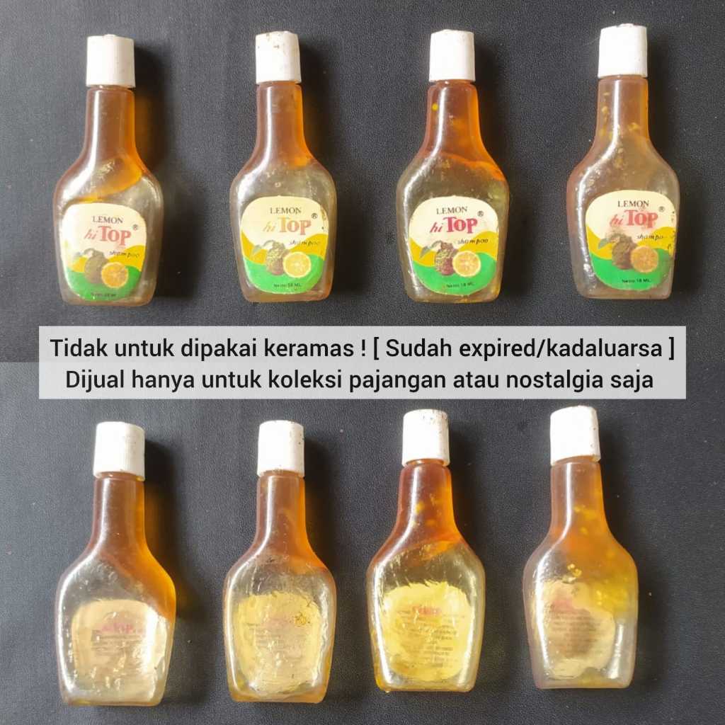 4 PCS KECIL-KECIL [ TIDAK UNTUK DIPAKAI KERAMAS ] KOLEKSI PRODUK JADUL SHAMPOO HI TOP TAHUN 1980AN O