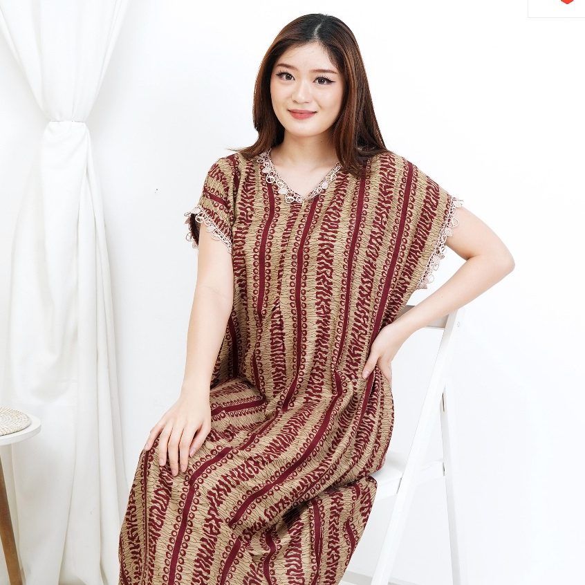 Daster Rayon jumbo busui kekinian ld 110 - 130