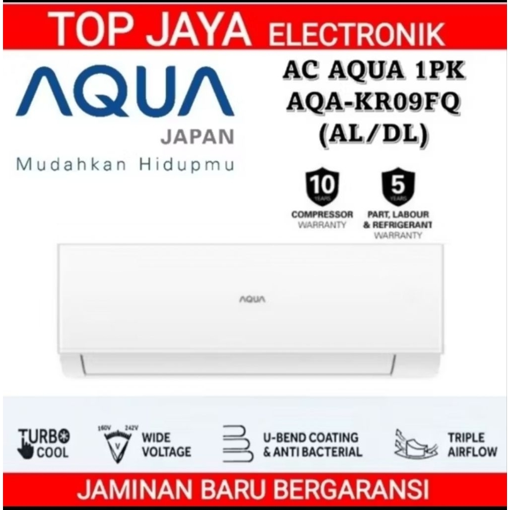 AC AQUA LOW WATT 1PK/AQUA AC 1 PK AQA-KR09FQDL NEW SERIES