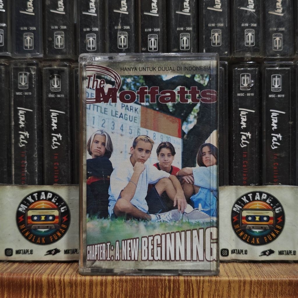 Kaset - The Moffatts - Chapter 1 - A New Beginning - Radio Tape - Kaset Pita - Radio - Pemutar Kaset