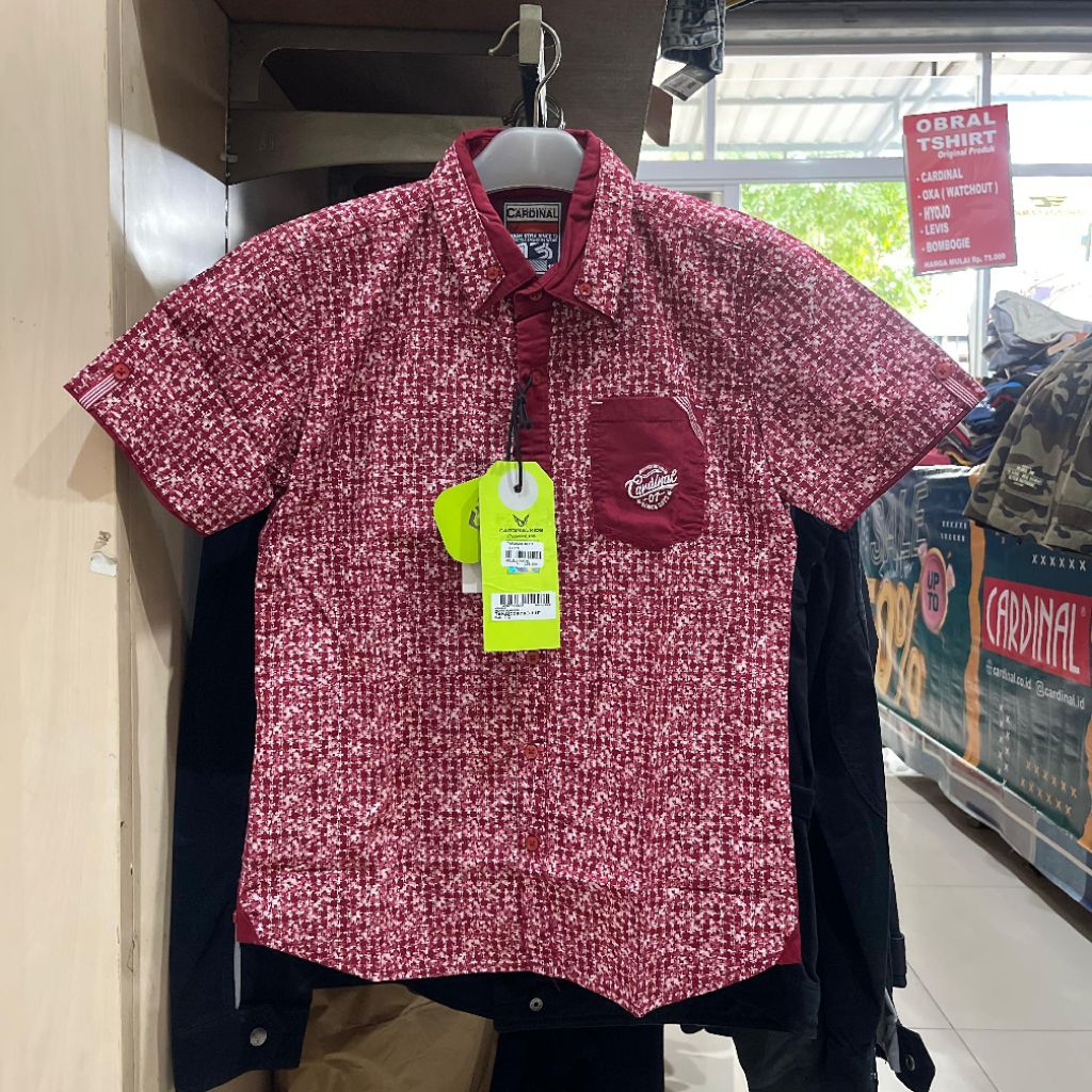 kemeja cardinal kids original kemeja anak TAKAIC0676