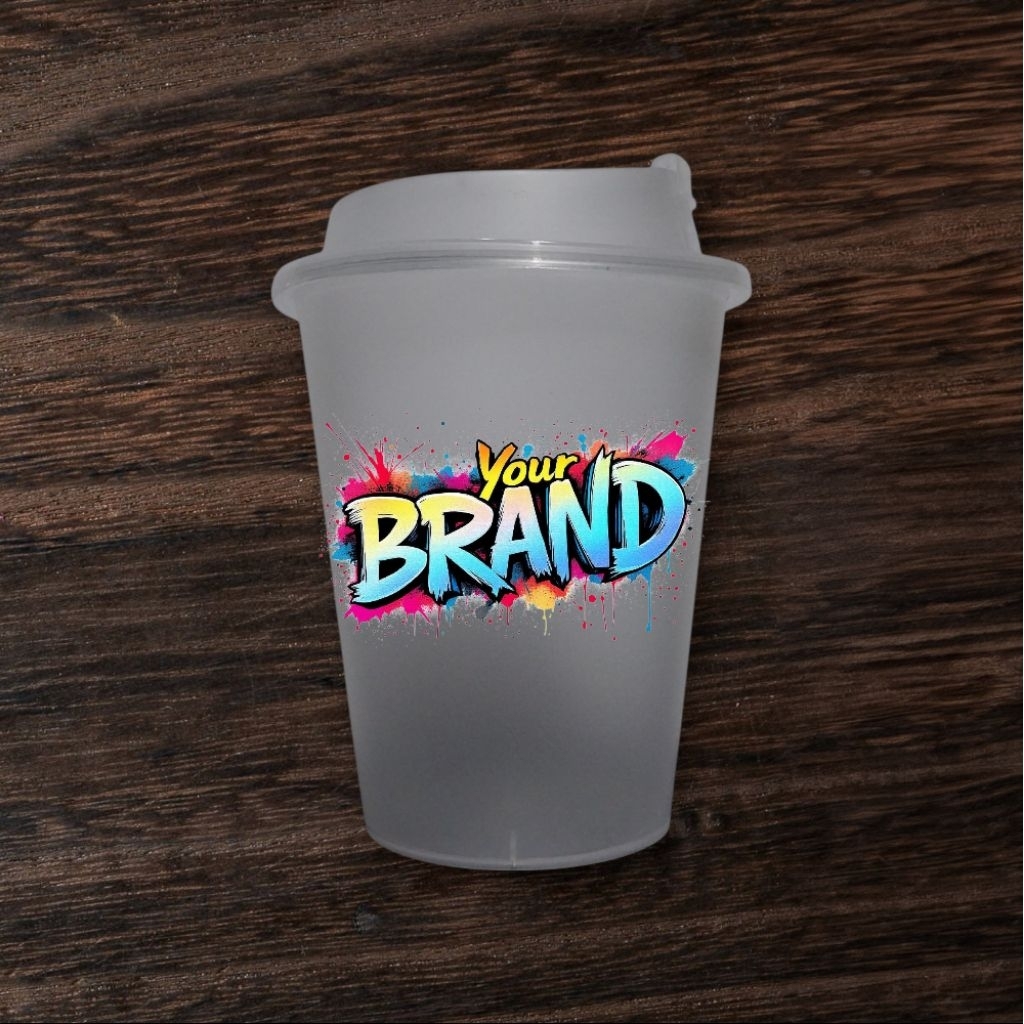 Cup injection 12 oz frosted 360ml