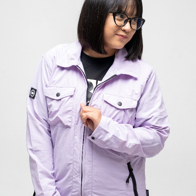 Troublemaker | Overshirt Jacket - Cambridge Lilac