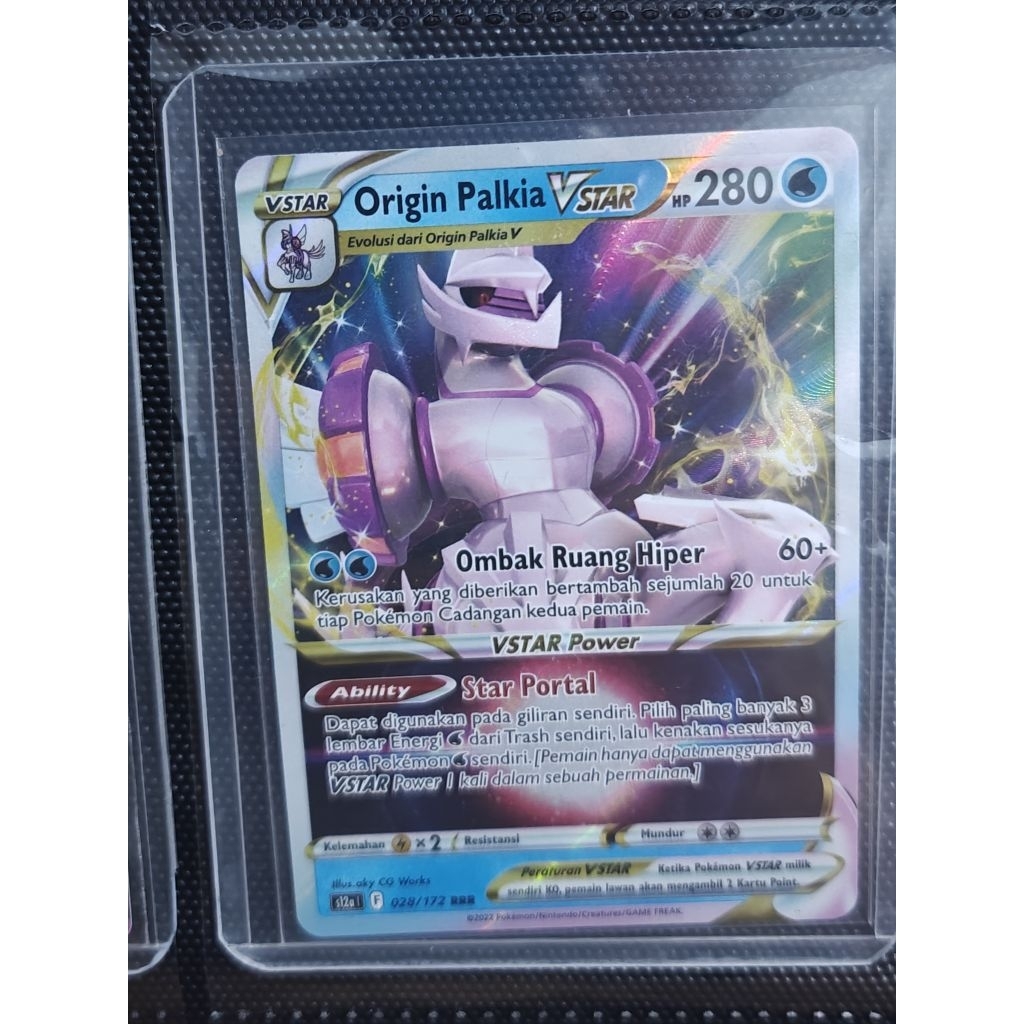 Kartu Pokemon Origin Palkia RRR Triple Rare Original