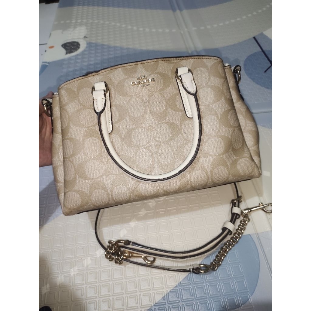 tas coach mini sage carryal PL